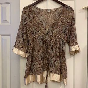 😍So semi sheer top Juniors L